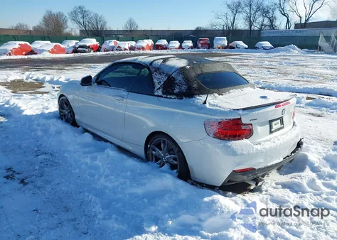 2016 BMW M235I xDrive z USA, uszkodzony, nr VIN WBA1M5C56GV327252